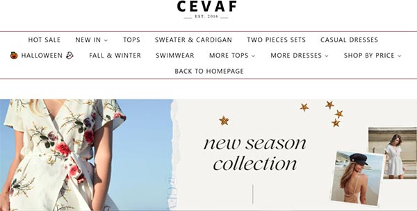 Cevaf Clothing Reviews