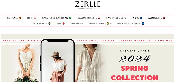 Zerlle Clothing Reviews